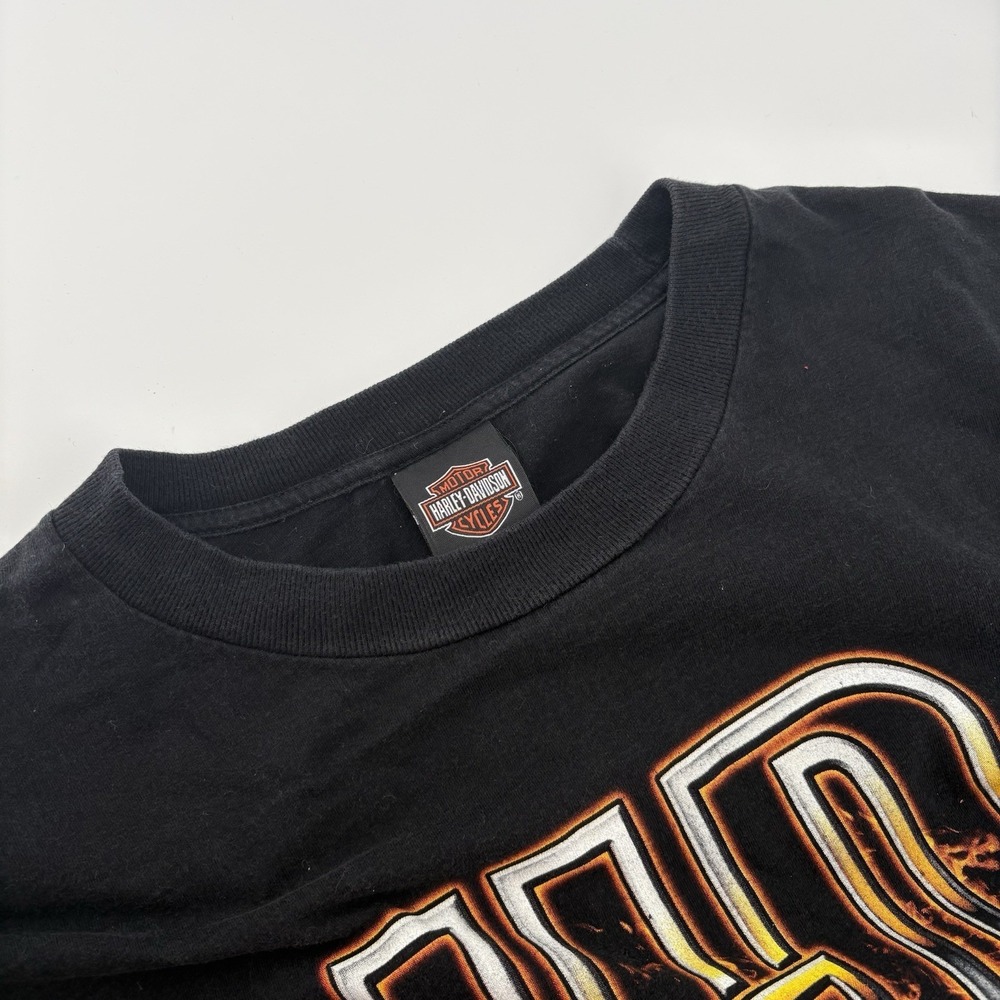 Y2K Harley Davidson Tee Roeder Harley Davidson Monroeville & Sandusky, Ohio 2XL